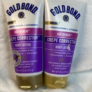 Gold Bond Age Renew Crepe Corrector Body Lotion - Set of 2